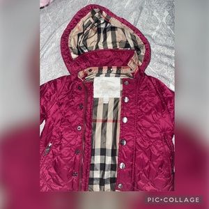 Burberry jacket for toddler